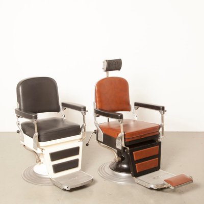 White Black Skai Barber S Chair From Nike 1940s For Sale At Pamono White Black Skai Barber S Chair From Nike 1940s For Sale At Pamono