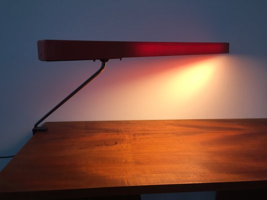 60s Russian Desk Lamp Swing Arm Oval