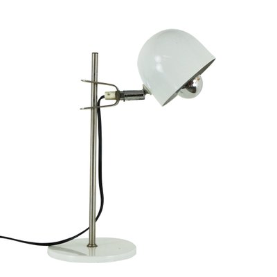 small white desk lamp