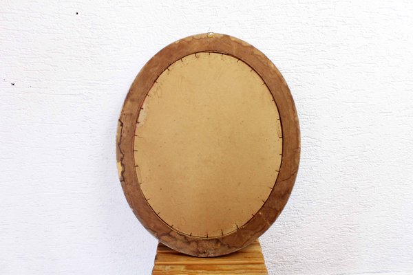 Antique Style Mirror With Floral Decoration 1930s For Sale At Pamono