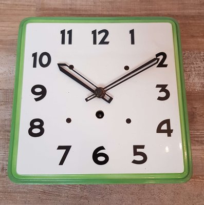 Art Deco Ceramic Kitchen Wall Clock For At Pamono Art Deco Ceramic Kitchen Wall Clock For