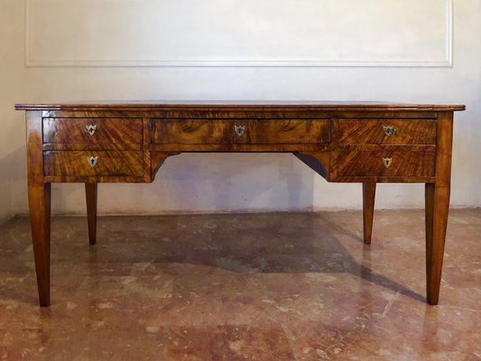 Antique Italian Walnut Desk By Un Common For Sale At Pamono