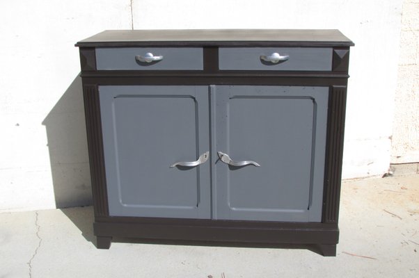 Grey 2024 wood buffet