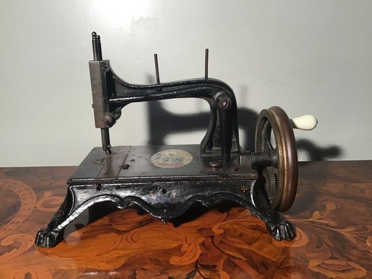 Antique Regina Margherita Sewing Machine By Isaac Merrit Singer