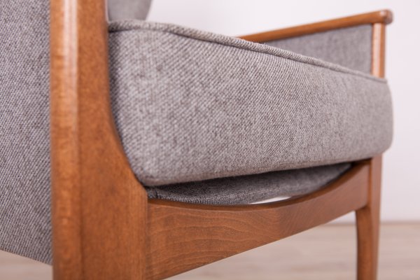 Mid Century Wingback Armchair From Parker Knoll 1960s For Sale At