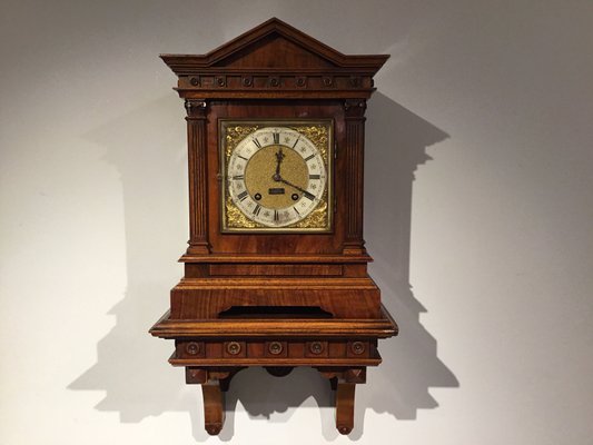 Antique Victorian Walnut Bracket Clock For At Pamono Antique Victorian Walnut Bracket Clock
