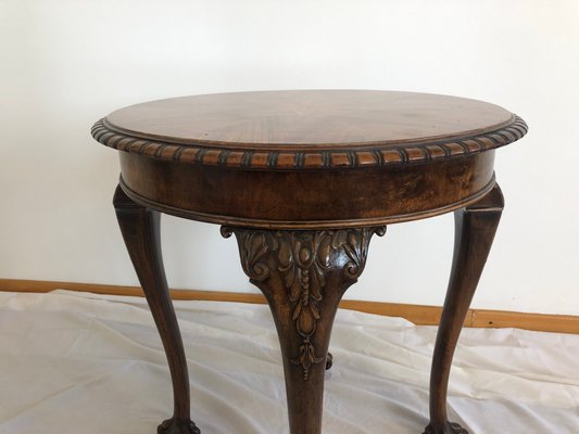 Antique Walnut Side Table For Sale At Pamono