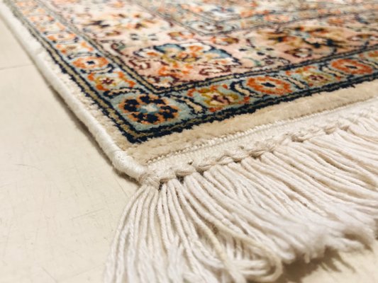 Handgeknupfte Indische Teppiche Aus Seide 1970er 2er Set Bei
