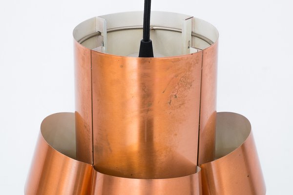 Brass Ceiling Lamp by Hans Agne Jakobsson for Hans Agne Jakobsson AB Markaryd, 1960s Brass Ceiling Lamp by Hans Agne Jakobsson for Hans Agne Jakobsson AB Markaryd, 1960s