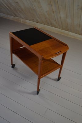 childrens wooden tea trolley