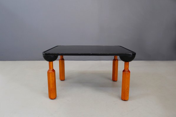 Lacquered Wood Coffee Table By Achille Castiglioni For Zanotta 1970s Lacquered Wood Coffee Table By Achille Castiglioni For Zanotta 1970s