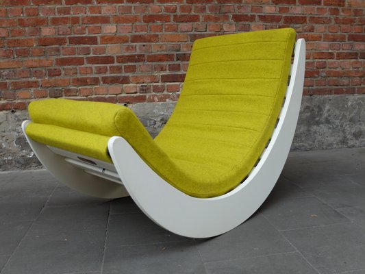 Relaxer Rocking Chair By Verner Panton For Matzform 1990s For