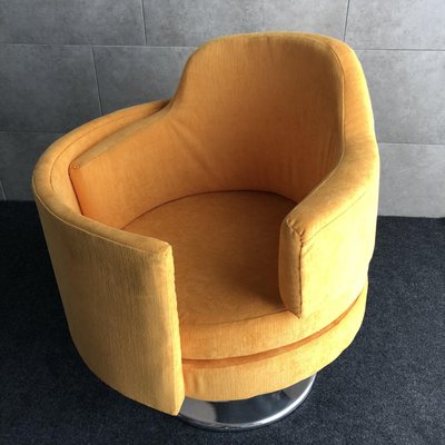 Mid Century Swivel Club Chair 1960s For Sale At Pamono