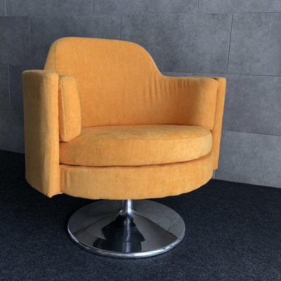 Mid Century Swivel Club Chair 1960s For Sale At Pamono