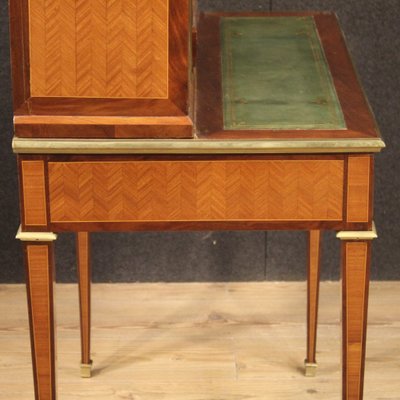 Louis Xvi Style French Rosewood Inlaid Desk 1960s For Sale At Pamono