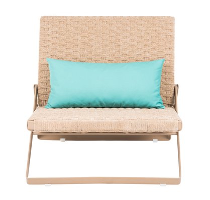 Chenille Rope Dobra Outdoor Lounge Stuhl von Filipe Ramos Chenille Rope Dobra Outdoor Lounge Stuhl von Filipe Ramos