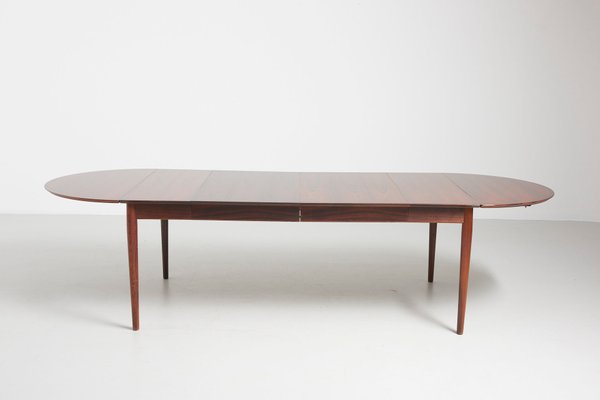 Vintage Rosewood Drop Leaf Dining Table By Arne Vodder For Sibast 1950s Vintage Rosewood Drop Leaf Dining Table By Arne Vodder For Sibast 1950s