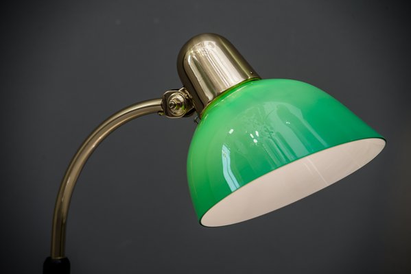 Art Deco Green Table Lamp from Siemens 1920s for sale at Pamono