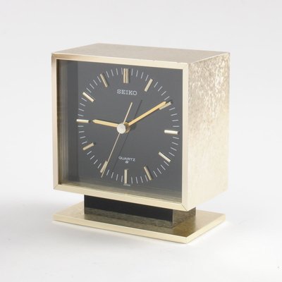 Desk Clock From Seiko 1970s Bei Pamono Kaufen