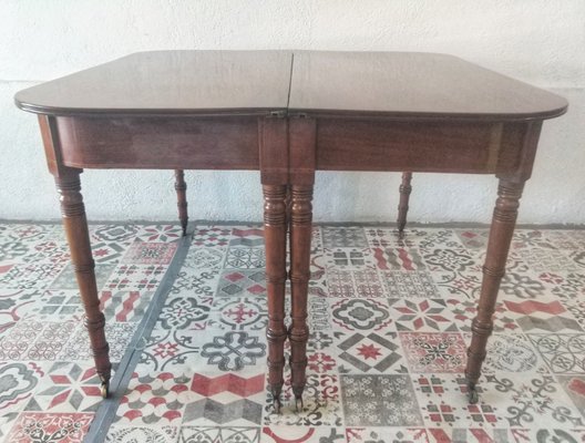 19th Century Regency Style Mahogany Dining Table 19th Century Regency Style Mahogany Dining Table