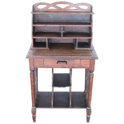 Antique Poplar Table Letter Holder Set 1880s For Sale At Pamono