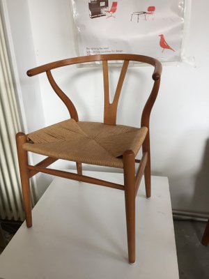 Vintage Ch24 Wishbone Chair By Hans Wegner For Carl Hansen For