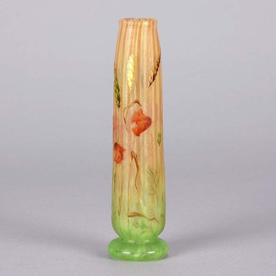 Antique Poppy Vase From Daum Nancy For Sale At Pamono
