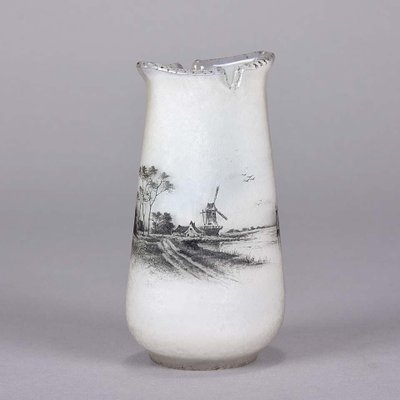 Vase Bord De Lac Hollandais Ancien De Daum Freres En Vente Sur Pamono