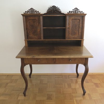 Antique Ladies Desk With Curved Legs For Sale At Pamono