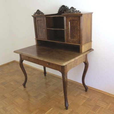 Antique Ladies Desk With Curved Legs For Sale At Pamono