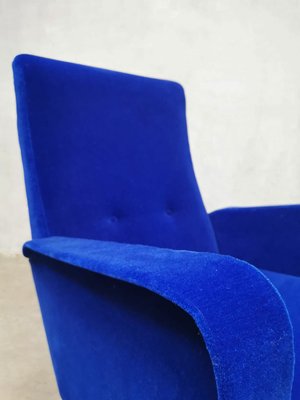 Royal blue cheap lounge chair
