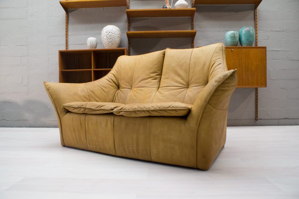 Denver 2 Seater Leather Sofa By Gerard Van Den Berg For Montis