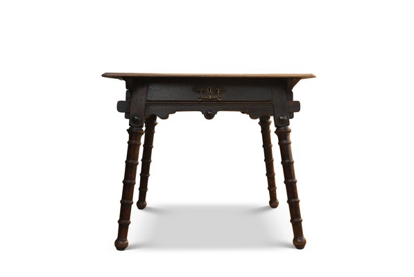 Antique Arts And Crafts Solid Oak Side Table From Liberty S For At Pamono Antique Arts And Crafts Solid Oak Side, Old Solid Oak Side Table