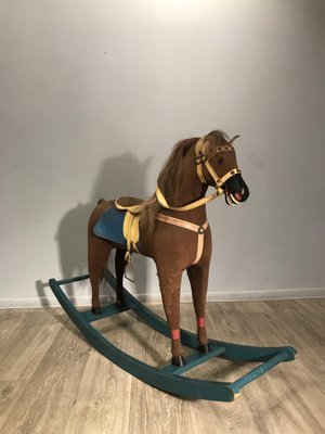 mid century rocking horse