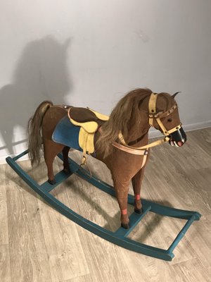 mid century rocking horse