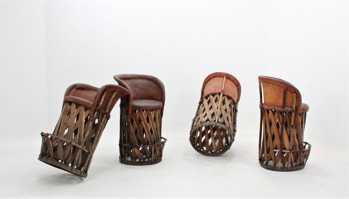 leather high chair
