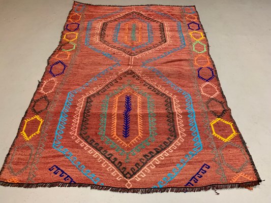 Vintage Turkish Wool Kilim Rug 1960s For Sale At Pamono