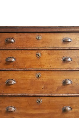 Antique Georgian English Mahogany Chest Of Drawers For Sale At Pamono