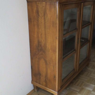Antique Glass Cabinet For At Pamono, Antique China Cabinet With Sliding Glass Doors