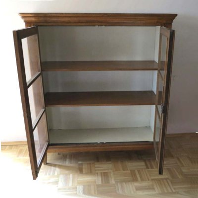Antique Glass Cabinet for sale at Pamono