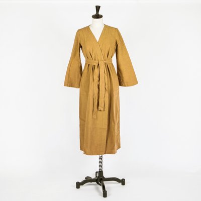 linen dressing gown