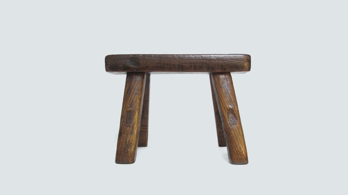 Low Antique Chinese Wooden Stool For At Pamono Low Antique Chinese Wooden Stool For