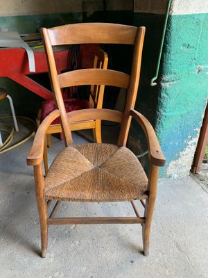 Antique Rustic Armchair