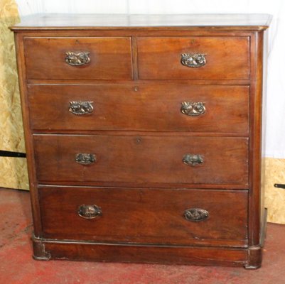 Antique Round Mahogany Dresser For Sale At Pamono