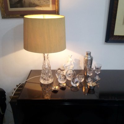 Vintage crystal store lamps for sale