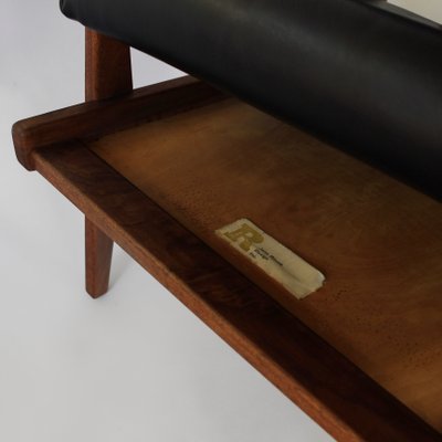 Vintage Walnut Lounge Chairs By Jens Risom 1960s Set Of 2 For