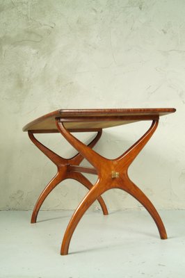 Tall mid century side table deals