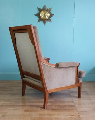 Antique English Library Chair
