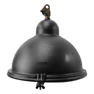 Cast Iron Pendant Lamp, 1950s 
