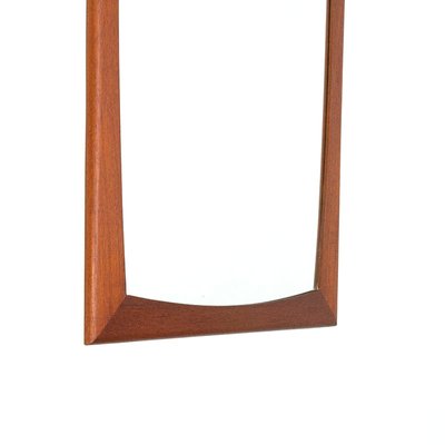 Mid Century Danish Teak Mirror 1960s